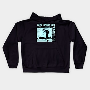 Shoot You Down 1981 Sleeve Kids Hoodie